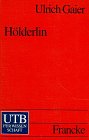 Hölderlin. Eine Einführung. (UTB S (Small-Format): Uni-Taschenbücher) Books