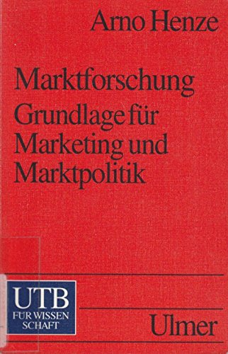 Product Image: Marktforschung - Henze, Arno