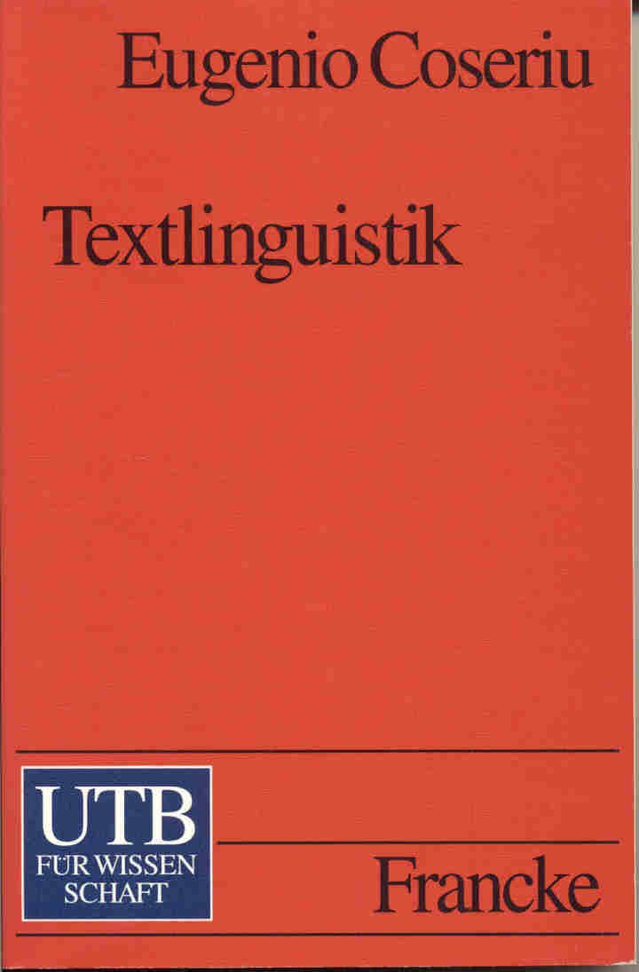 Textlinguistik: Eine Einführung (UTB S (Small-Format): Uni-Taschenbücher) Books