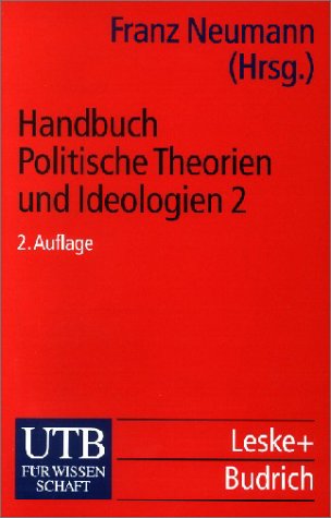 Handbuch Politische Theorien und Ideologien, Band 2 Books