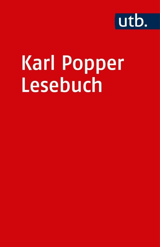Product Image: Karl Popper Lesebuch