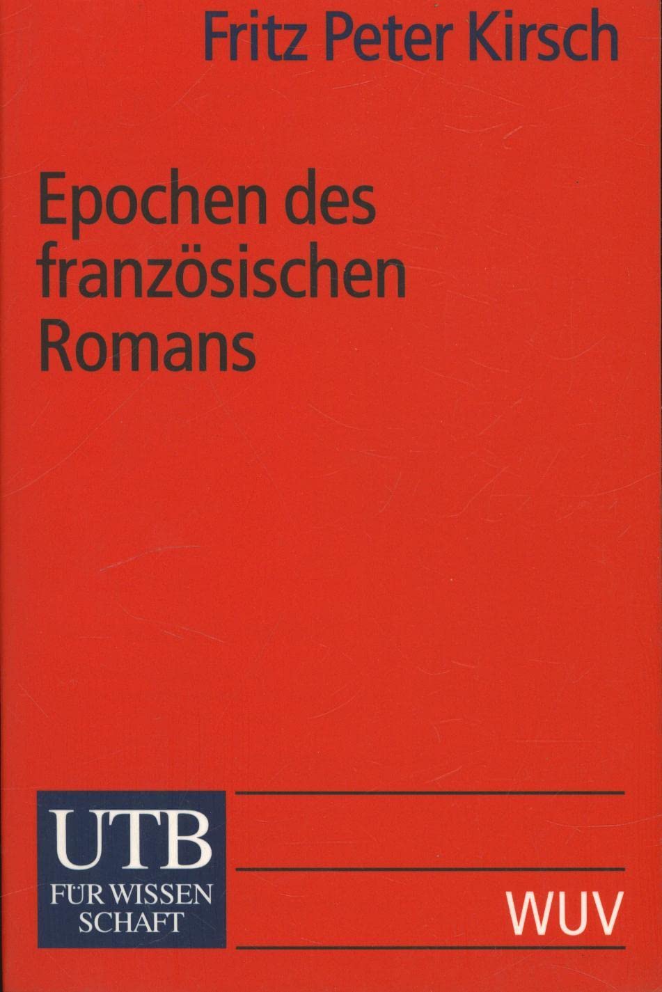 Epochen des französischen Romans Books