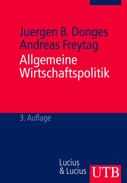 Allgemeine Wirtschaftspolitik Law Books