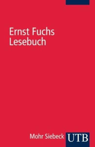 Product Image: Ernst Fuchs Lesebuch (UTB S (Small-Format): Uni-Taschenbücher)