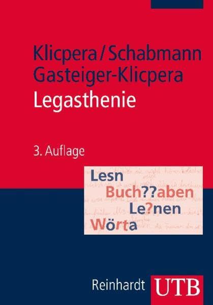 Legasthenie - LRS: Modelle, Diagnose, Therapie und Förderung Education & Training