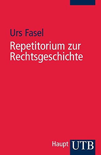 Product Image: Repetitorium zur Rechtsgeschichte