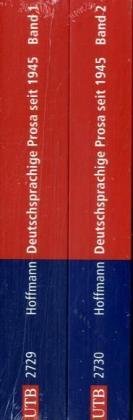 Arbeitsbuch Deutschsprachige Prosa seit 1945 (UTB M: Uni-Taschenbücher) Contemporary literature