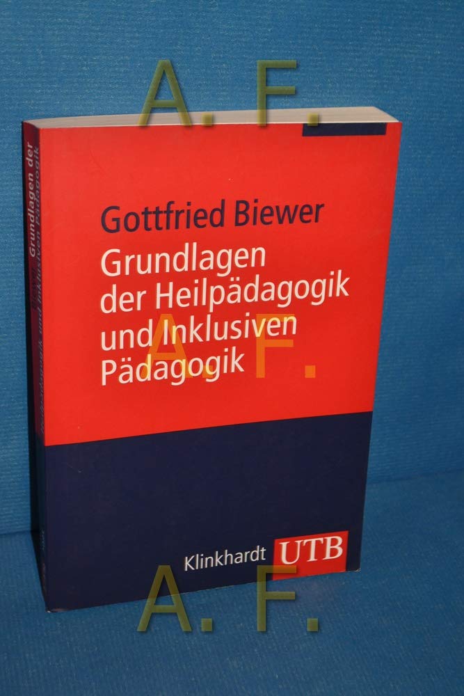 Grundlagen der Heilpädagogik und Inklusiven Pädagogik Education & Training
