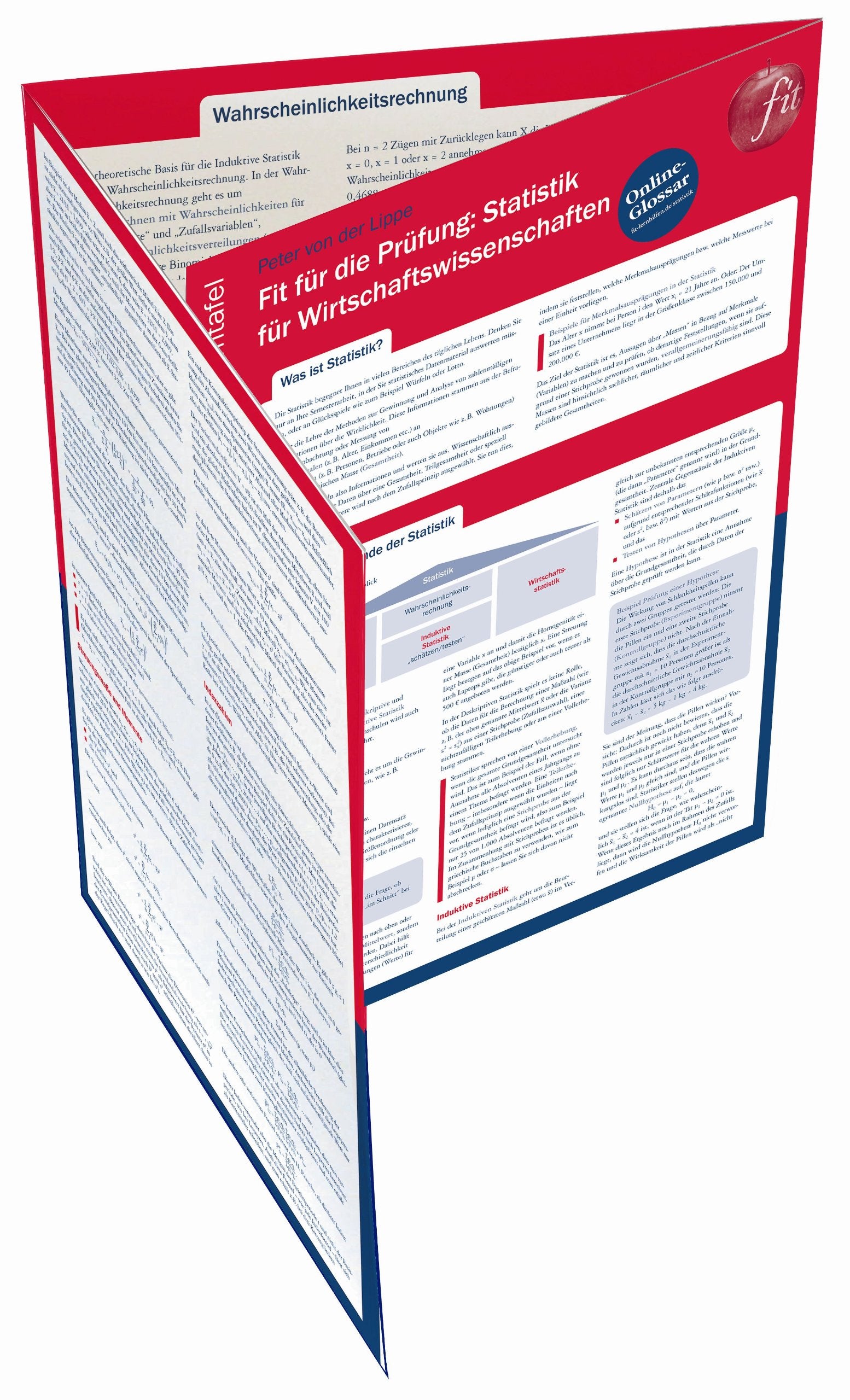 Fit für die Prüfung: Statistik für Wirtschaftswissenschaften: Lerntafel (UTB LT) Law