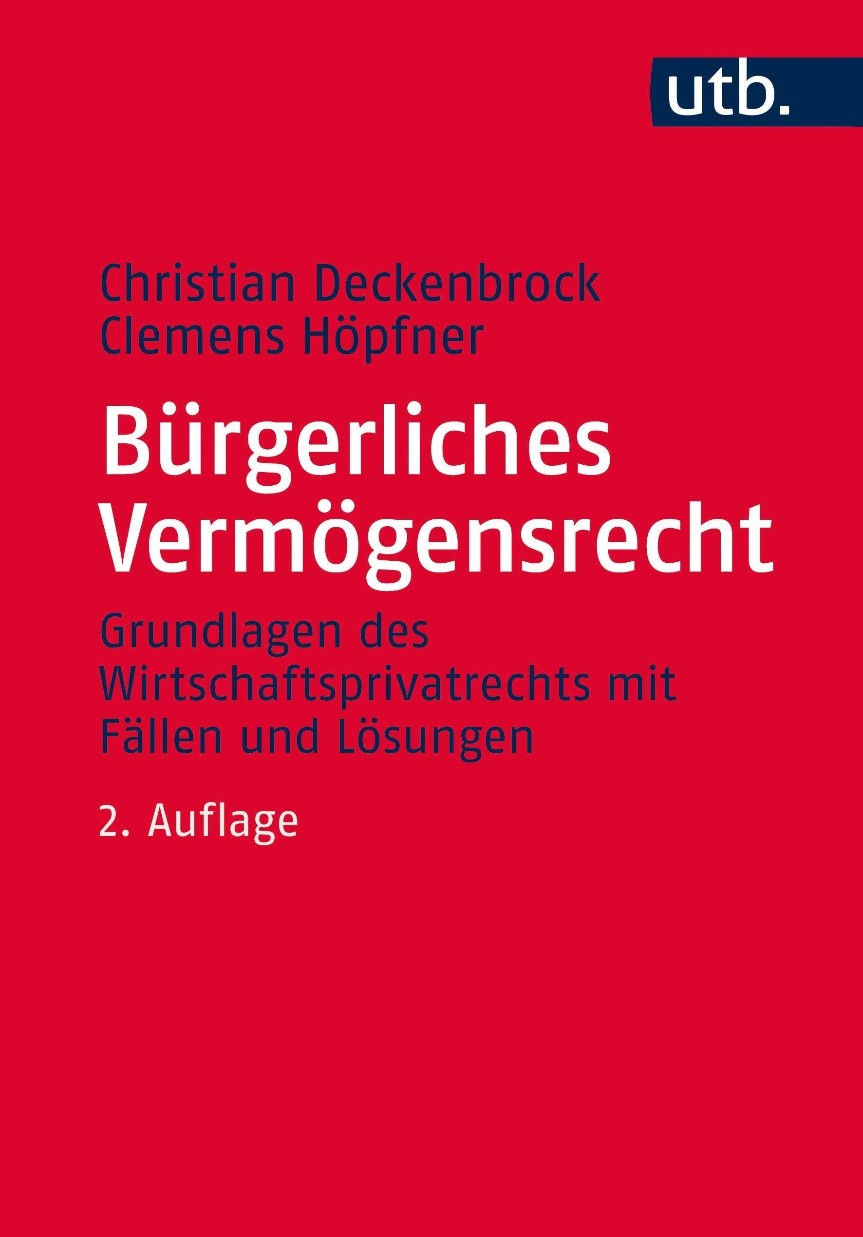 Bürgerliches Vermögensrecht Law