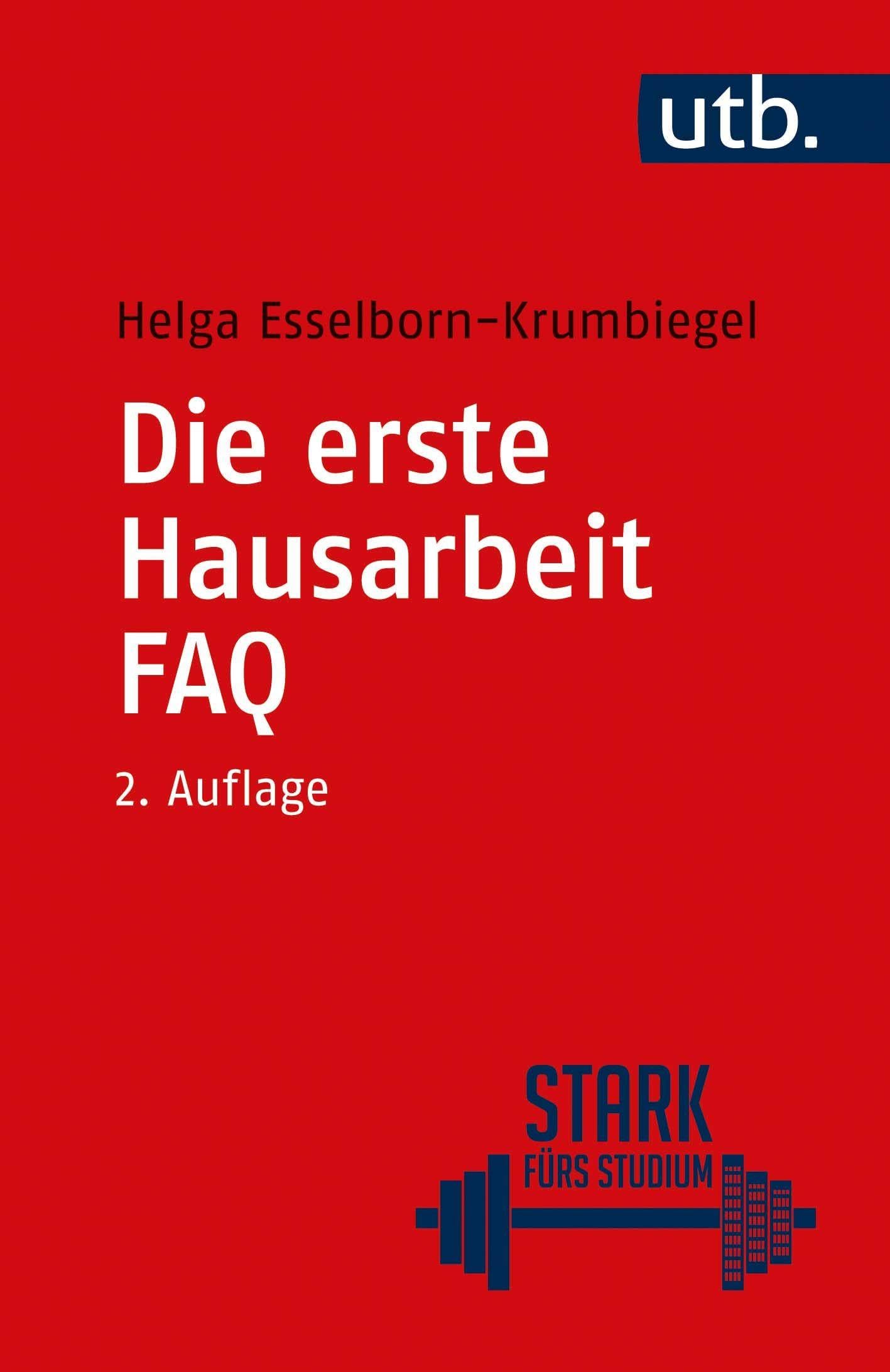Die erste Hausarbeit - FAQ General education