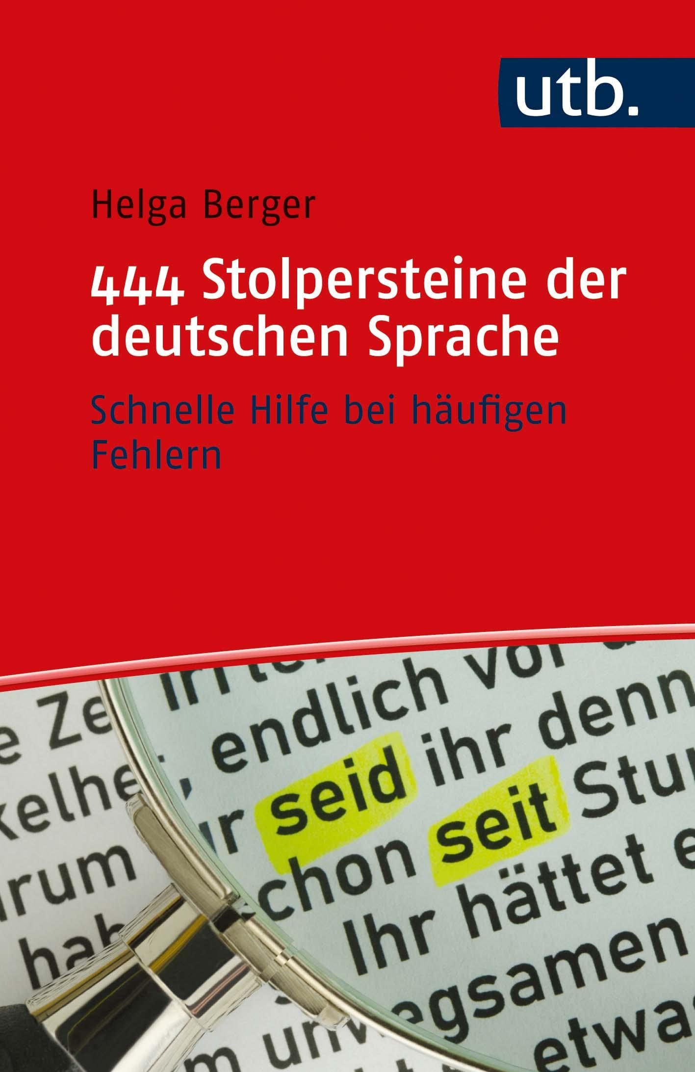 Product Image: 444 Stolpersteine der deutschen Sprache