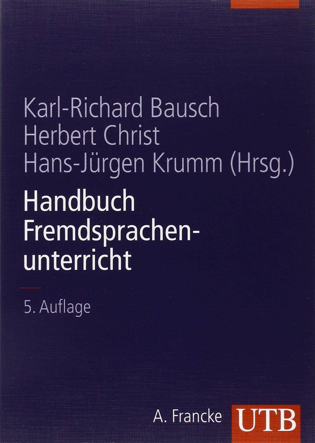 Handbuch Fremdsprachenunterricht Education & Training