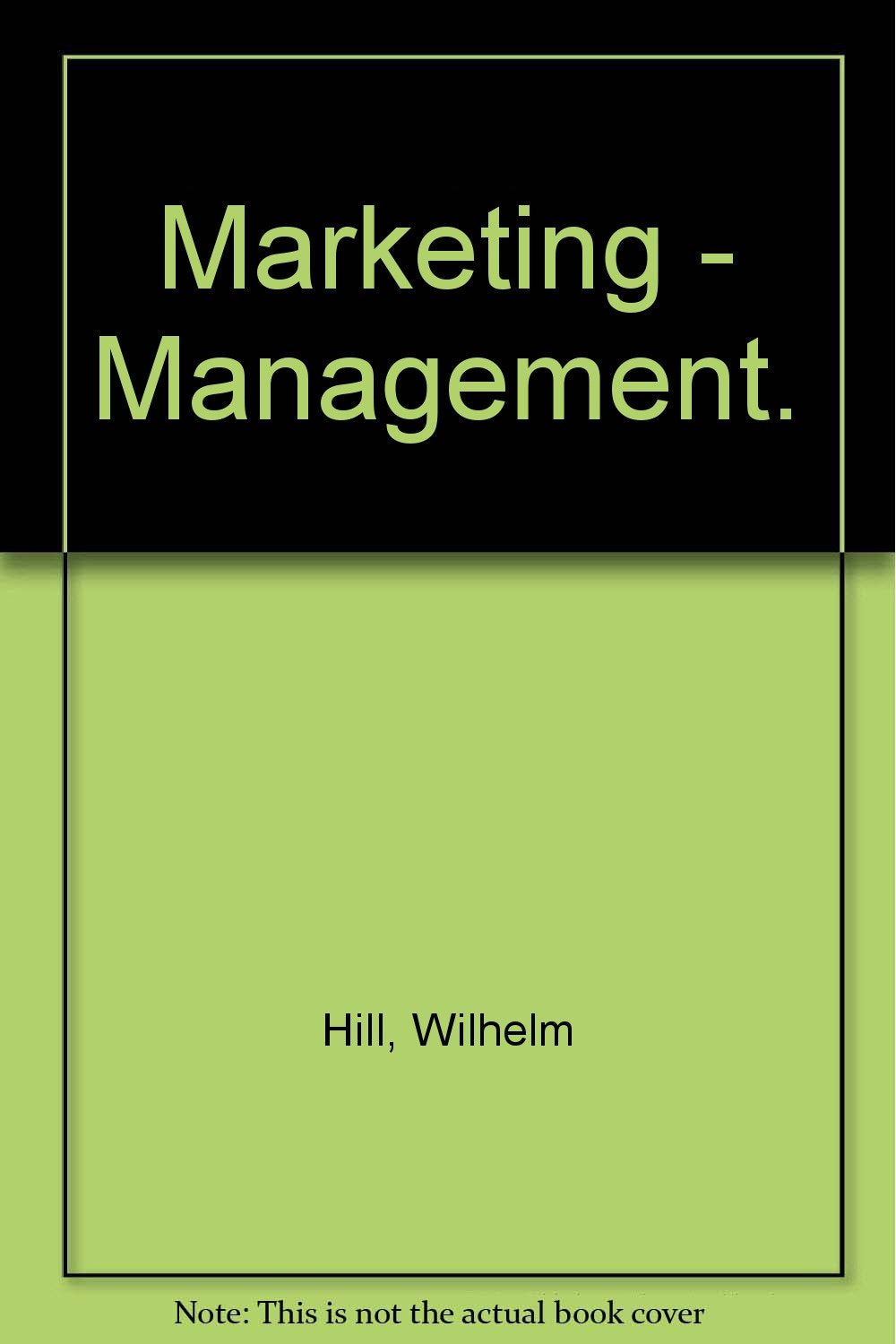 Marketing Management (UTB L (Large-Format): Uni-Taschenbücher) Politics & Society