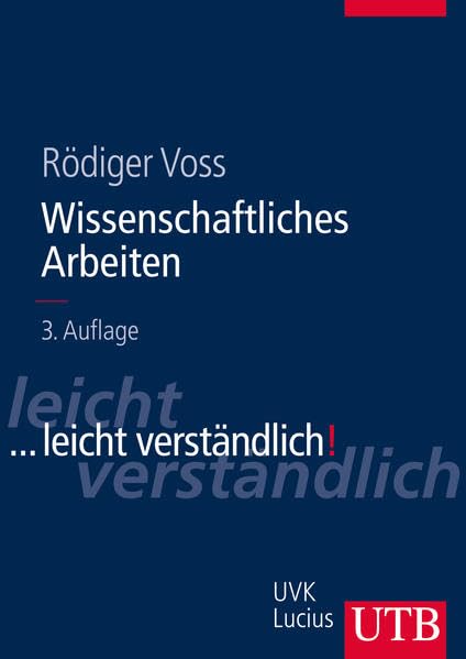 Wissenschaftliches Arbeiten (UTB L (Large-Format): Uni-Taschenbücher) General education