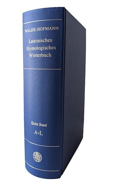 Lateinisches etymologisches Wörterbuch Social Sciences