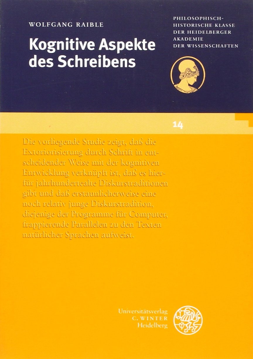 Kognitive Aspekte des Schreibens Law