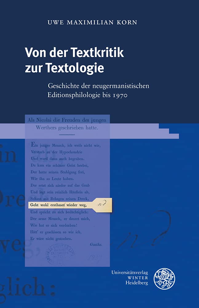 Von der Textkritik zur Textologie Books