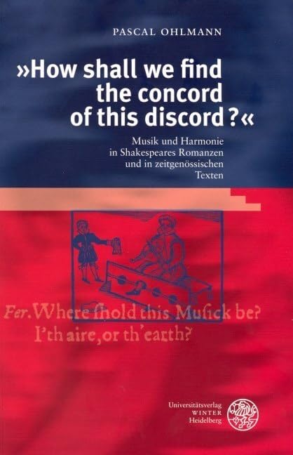"How shall we find the concord of this discord?" Contemporary literature