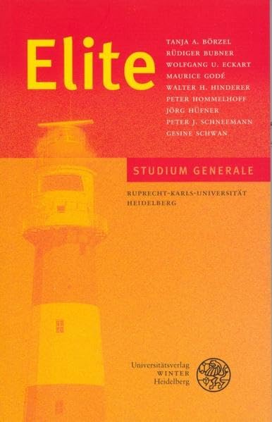 Elite: Wintersemester 2004/2005 (Studium Generale der Ruprecht-Karls-Universität Heidelberg) Reference Books