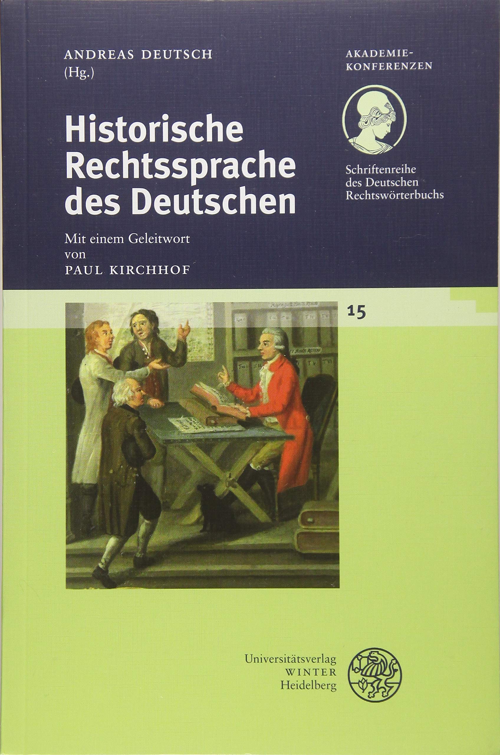 Historische Rechtssprache des Deutschen book