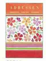 Adressbuch-Heß-Blumen-Streifen - aus 92363/4 Music