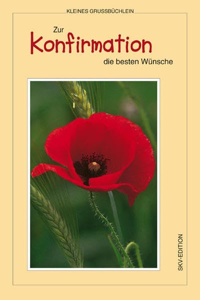 Zur Konfirmation die besten Wünsche: Verkaufseinheit (Kleine Grussbüchlein) Lifestyle