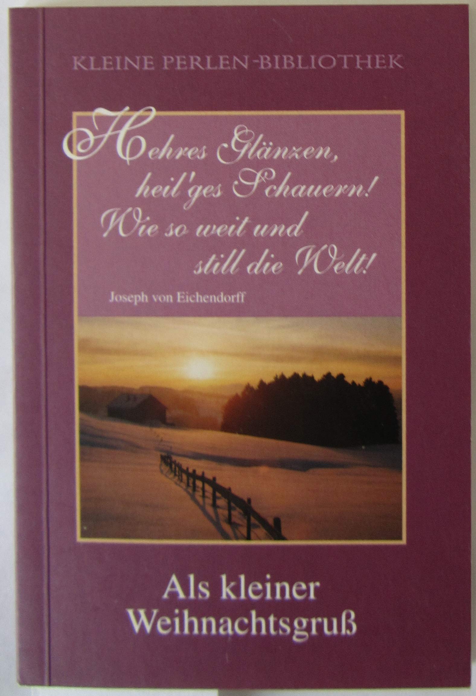 Als kleiner Weihnachtsgruss (Kleine Perlen-Bibliothek) Books