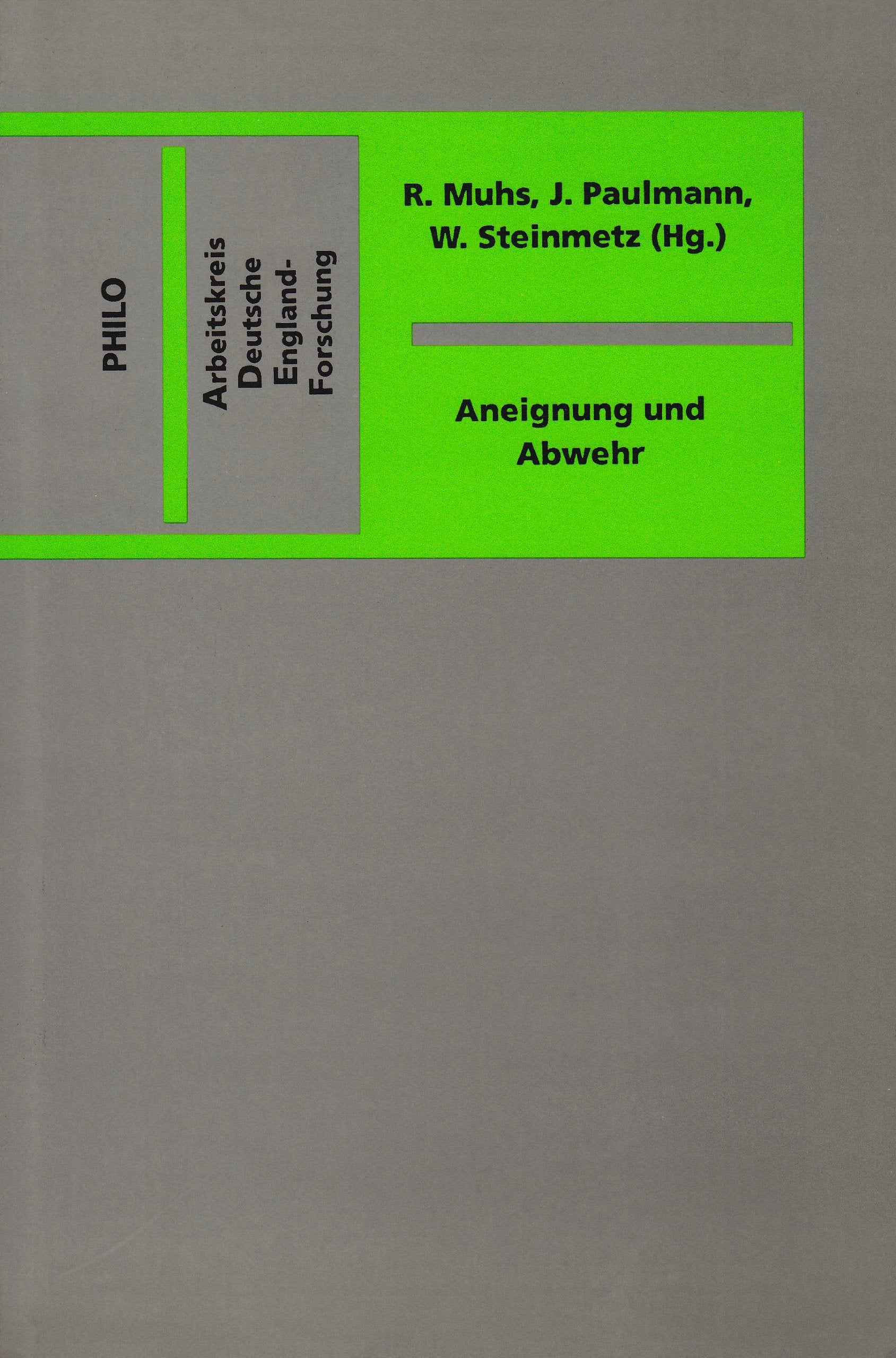 Aneignung und Abwehr. Interkultureller Transfer zwischen Deutschland und Grossbritannien im 19. Jahrhundert Professional & Reference Books
