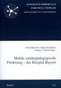 Mobile sonderpädagogische Förderung - das Beispiel Bayern book