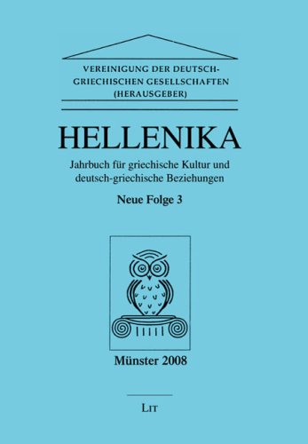 Hellenika. Jahrbuch für griechische Kultur und deutsch-griechische Beziehungen - Neue Folge Books