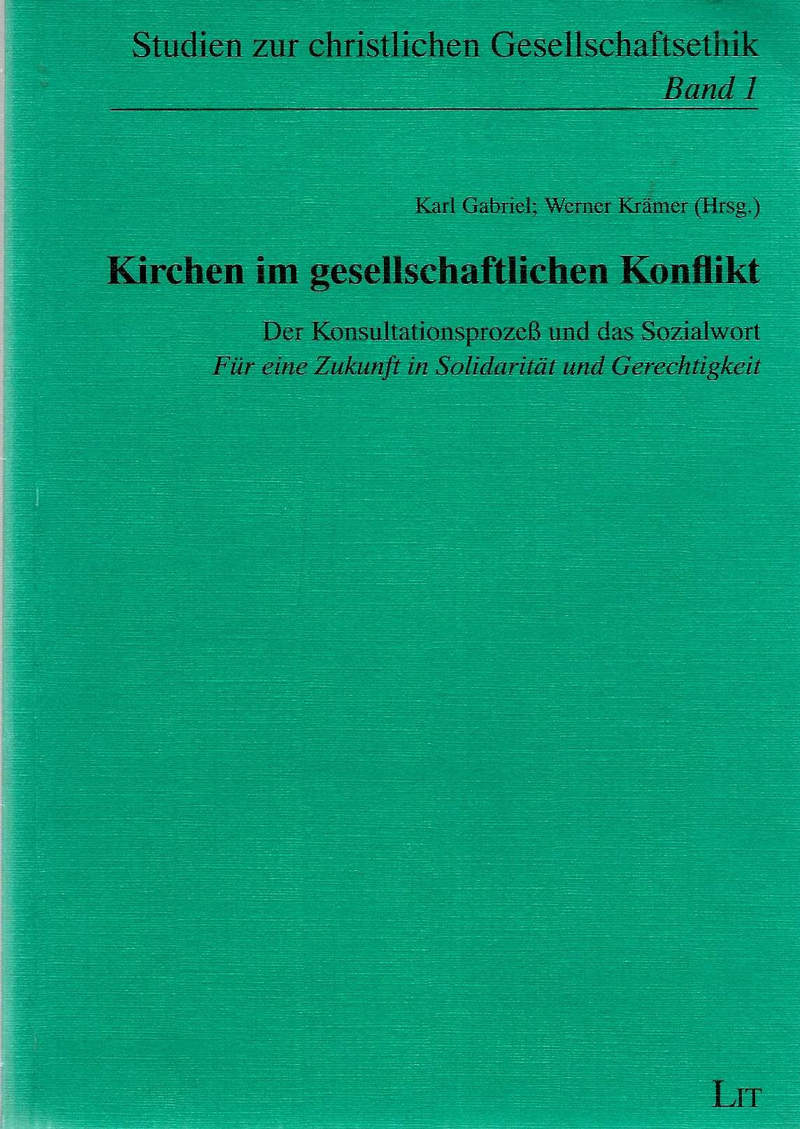 Kirchen im gesellschaftlichen Konflikt: Der Konsultationsprozess und das Sozialwort /Für eine Zukunft in Solidarität und Gerechtigkeit (Studien zur christlichen Gesellschaftsethik) Religion & Esotericism