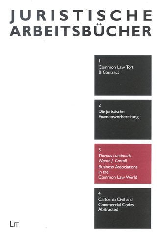 Business Associations in the Common Law World Law