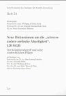 Der Krankheitsbegriff und seine strafrechtlichen Folgen. Neue Diskussionen um die 'schwere seelische Abartigkeit', § 20 StGB Law