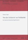 Product Image: Von der Solidarite zur Solidarität