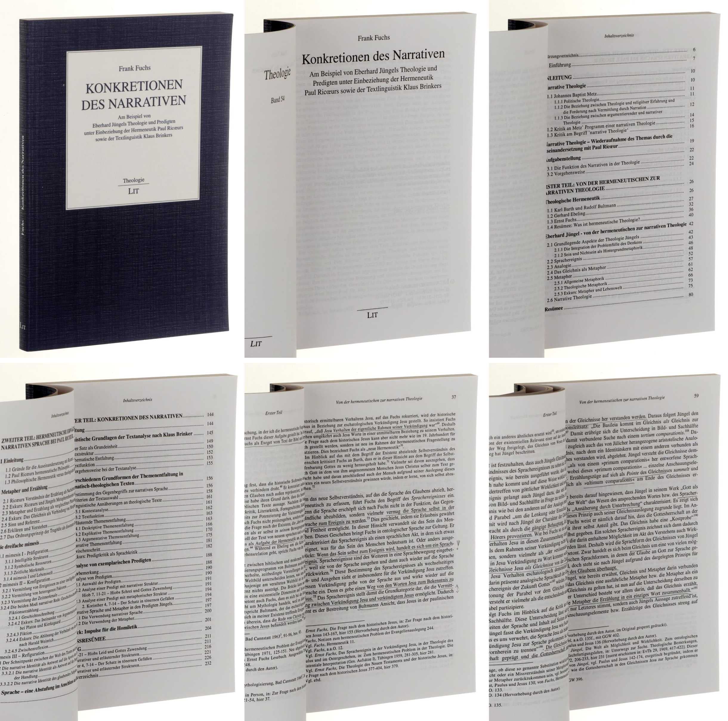 Konkretionen des Narrativen: Am Beispiel von Eberhard Jüngels Theologie und Predigten unter Einbeziehung der Hermeneutik Paul Ricoeurs sowie der Textlinguistik Klaus Brinkers Religion & Esotericism