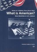 What is American?. New Identities in U.S. Culture Law