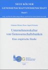 Unternehmenskultur von Genossenschaftsbanken. Eine empirische Studie Law