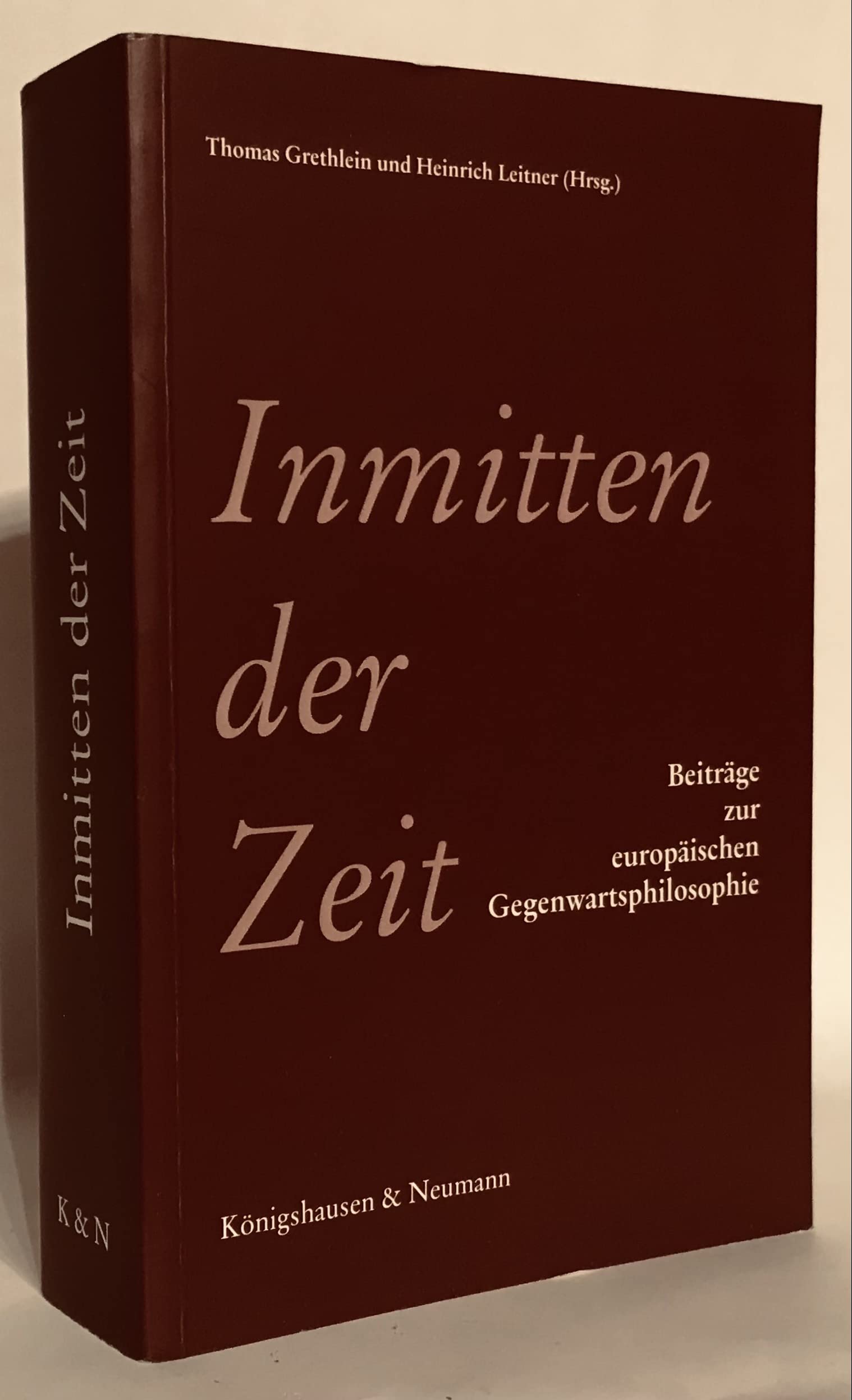 Inmitten der Zeit: Beiträge zur europäischen Gegenwartsphilosophie. Festschrift für Manfred Riedel Books
