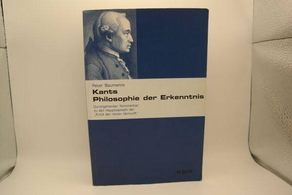 Kants Philosophie der Erkenntnis. book