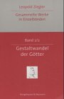 Gestaltwandel der Götter: Vorw. v. Marc Jongen Philosophy