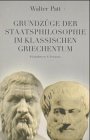 Grundzüge der Staatsphilosophie im Klassischen Griechentum Philosophy