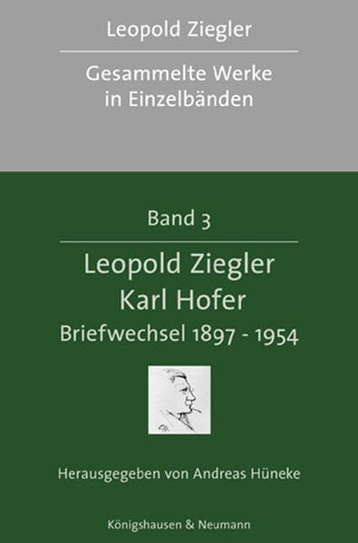 Leopold Ziegler - Karl Hofer. Briefwechsel 1897-1954 book