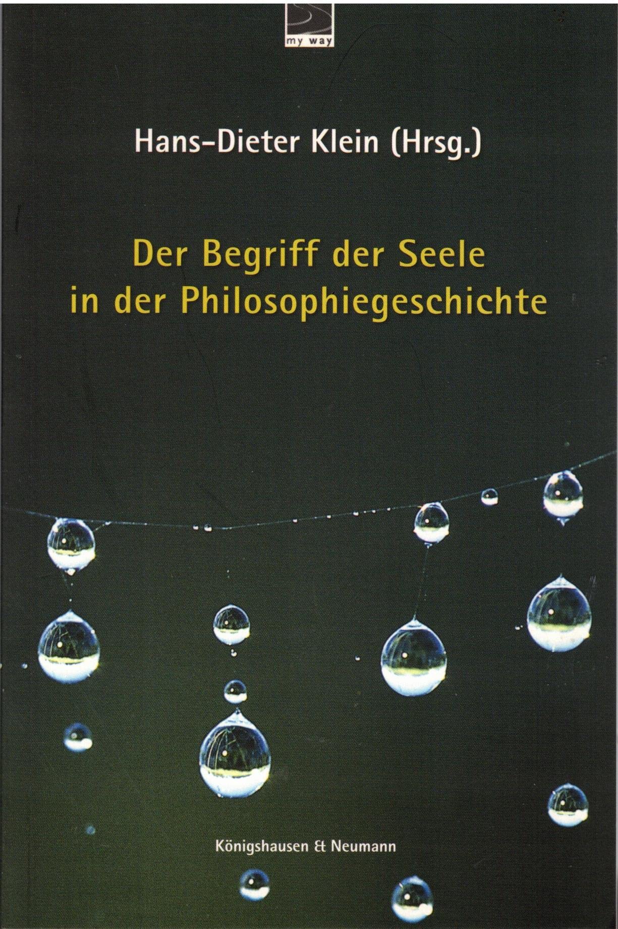 Der Begriff der Seele in der Philosophiegeschichte Philosophy