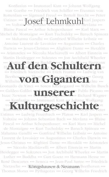 Auf den Schultern von Giganten unserer Kulturgeschichte Reference Books