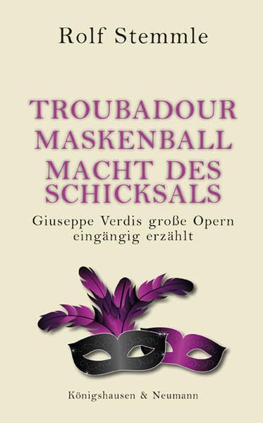 Der Troubadour. Ein Maskenball. Die Macht des Schicksals Sheet Music