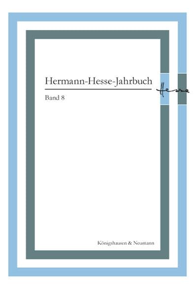 Hermann-Hesse-Jahrbuch, Band 8 Social Sciences
