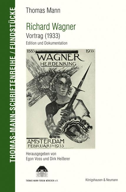 Richard Wagner. Vortrag (1933) Social Sciences