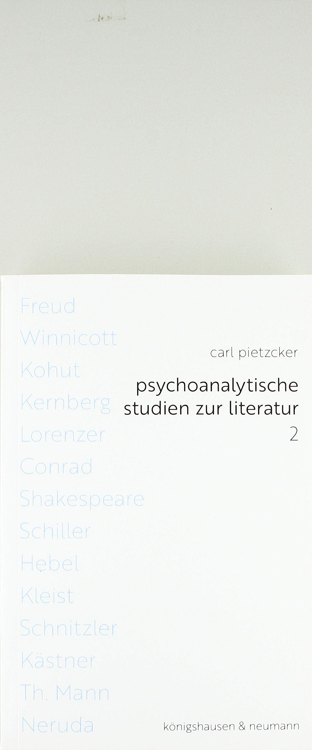 Psychoanalytische Studien zur Literatur 2 book