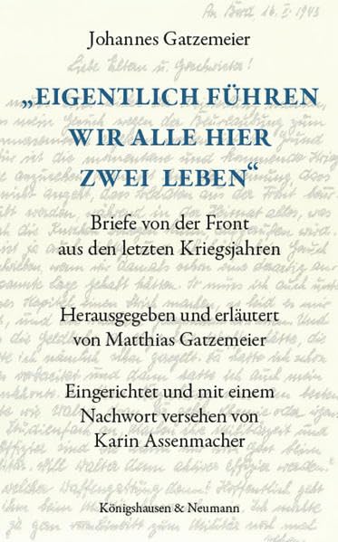 „Eigentlich führen wir alle hier zwei Leben“ Essays & Short Stories